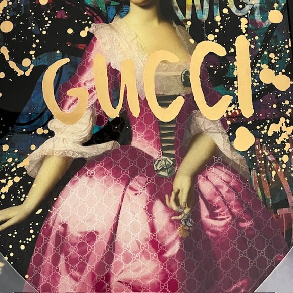 New Gucci Art Work 14.5" by 11.5" - Picture 3 of 8